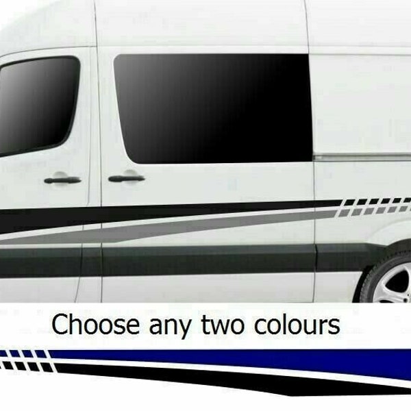 No.739 Universal fitting motorhome caravan graphics decals stickers camper van.