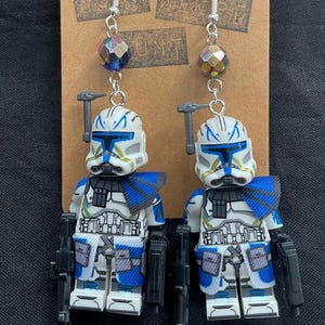 The Clone Captain Earrings