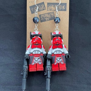 Coruscant Shock Trooper Earrings
