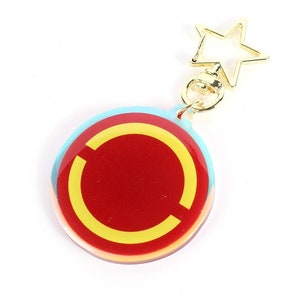 Open Circle Keychain & Bag Charm