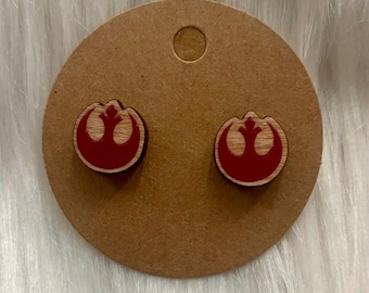 Alliance Wood Earrings