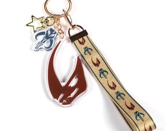 Mandalorian of Clan Mudhorn Lanyard Keychain