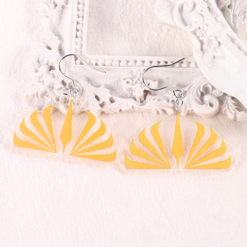 For Light and Life Acrylic Earrings image 2