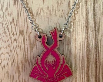 The Chimera Wood Necklace