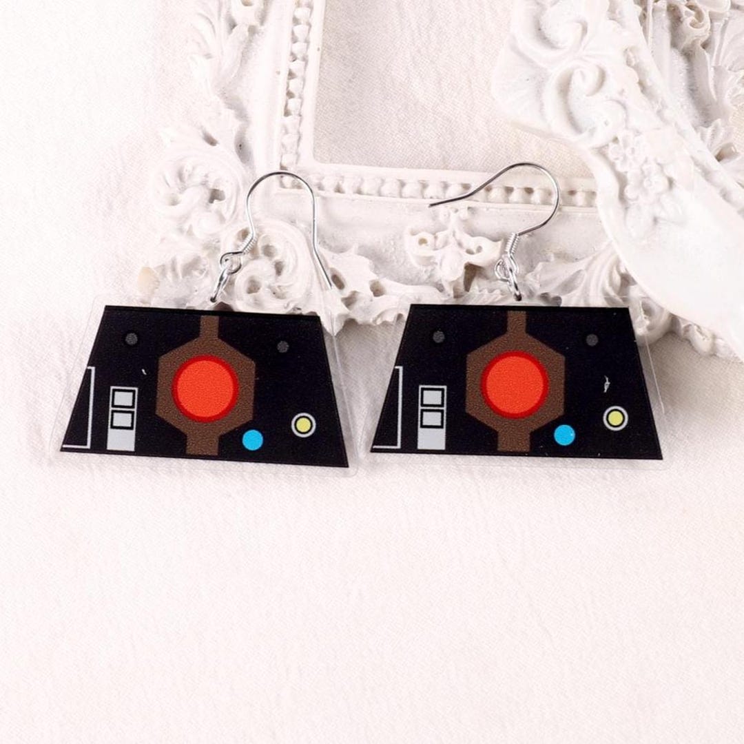 Assassin Droid Acrylic Earrings - Etsy