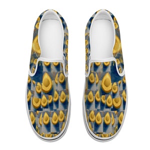 Custom Shoes Unisex Slip On Canvas Shoes