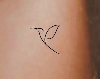 Tiny Bird Tattoo Etsy