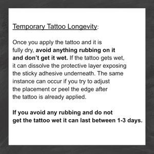 Pfeil Temporäres Tattoo Bild 5