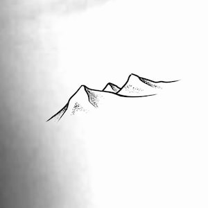 Mountain Temporary Tattoo