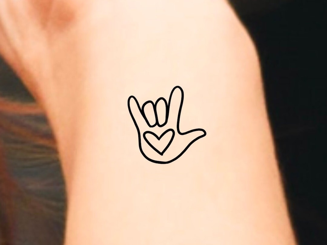 I Love You Tattoos: Heart Symbols & More