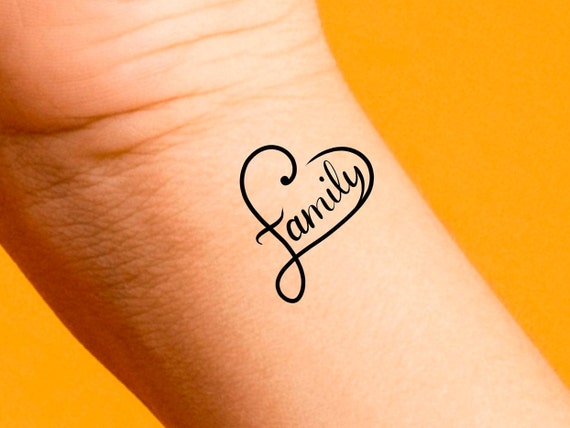 Hình Xăm Chữ Family Is My Life Family Is My Life Tạm Dịch Gia