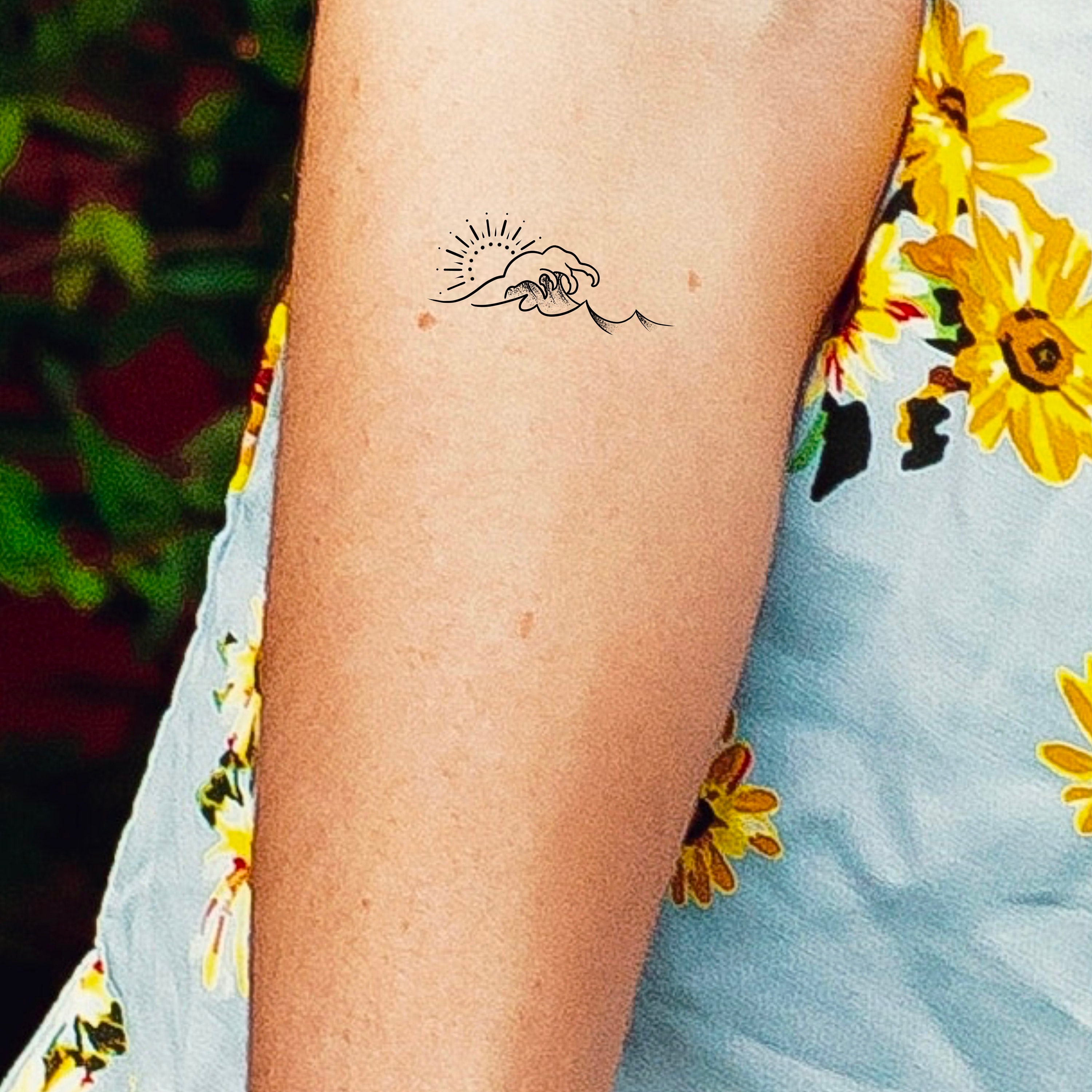 Stunning Beach Tattoo Ideas for Ladies