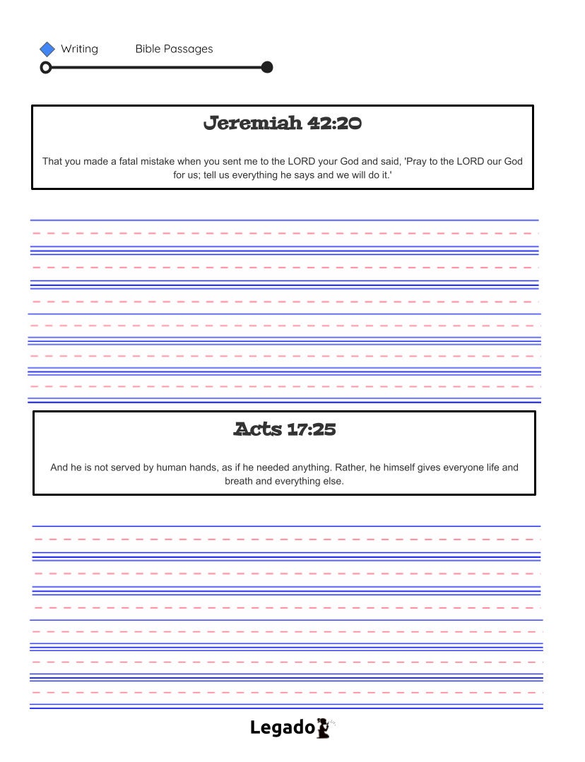 Bible Copy Work Worksheets Printable - Etsy
