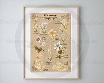 Flowers of Hyrule l Print