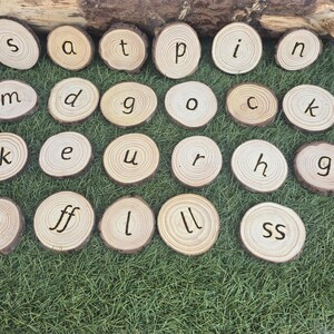 Phase 2 Phonics Log Slices