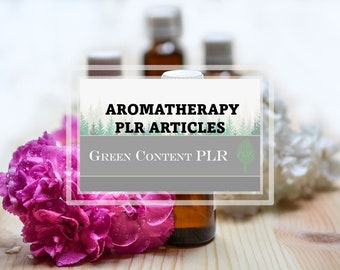 110 Aromatherapy Unrestricted PLR Articles