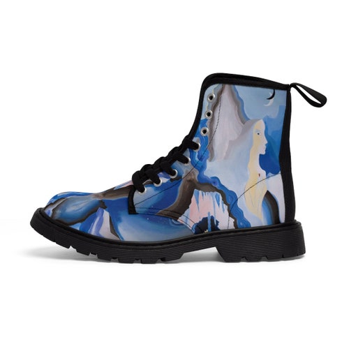 Women's top Canvas Boots Mystic Moon