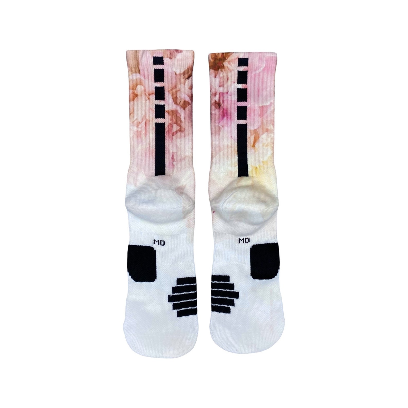 nike flower printed socks