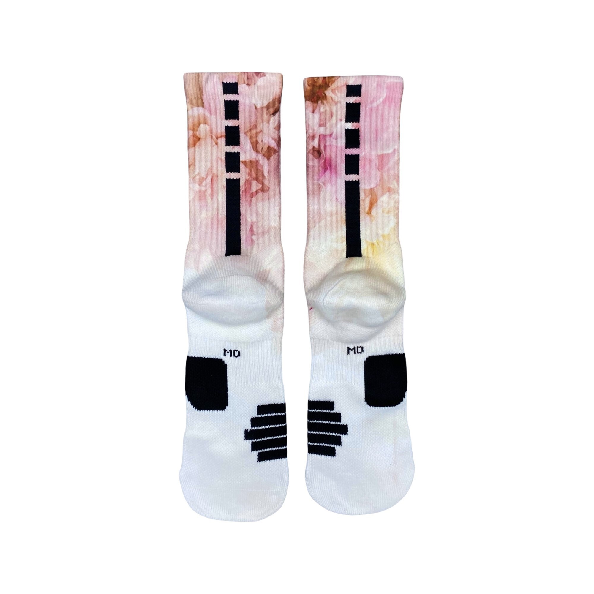 CHIC FLOWERS Custom Nike Elite Crew Socks UNISOCKZ Etsy