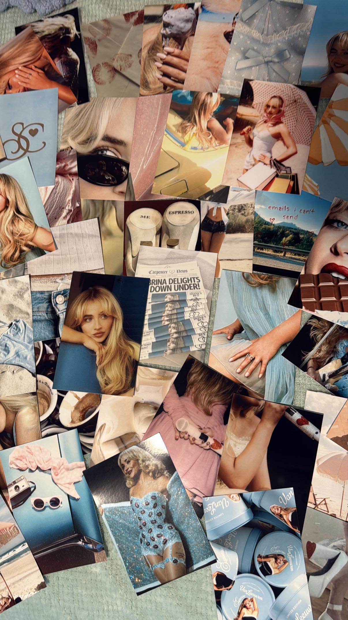 CUSTOM Favorite Pop Star Collage Kit, Music Wall Collage PHYSICAL PRINTS