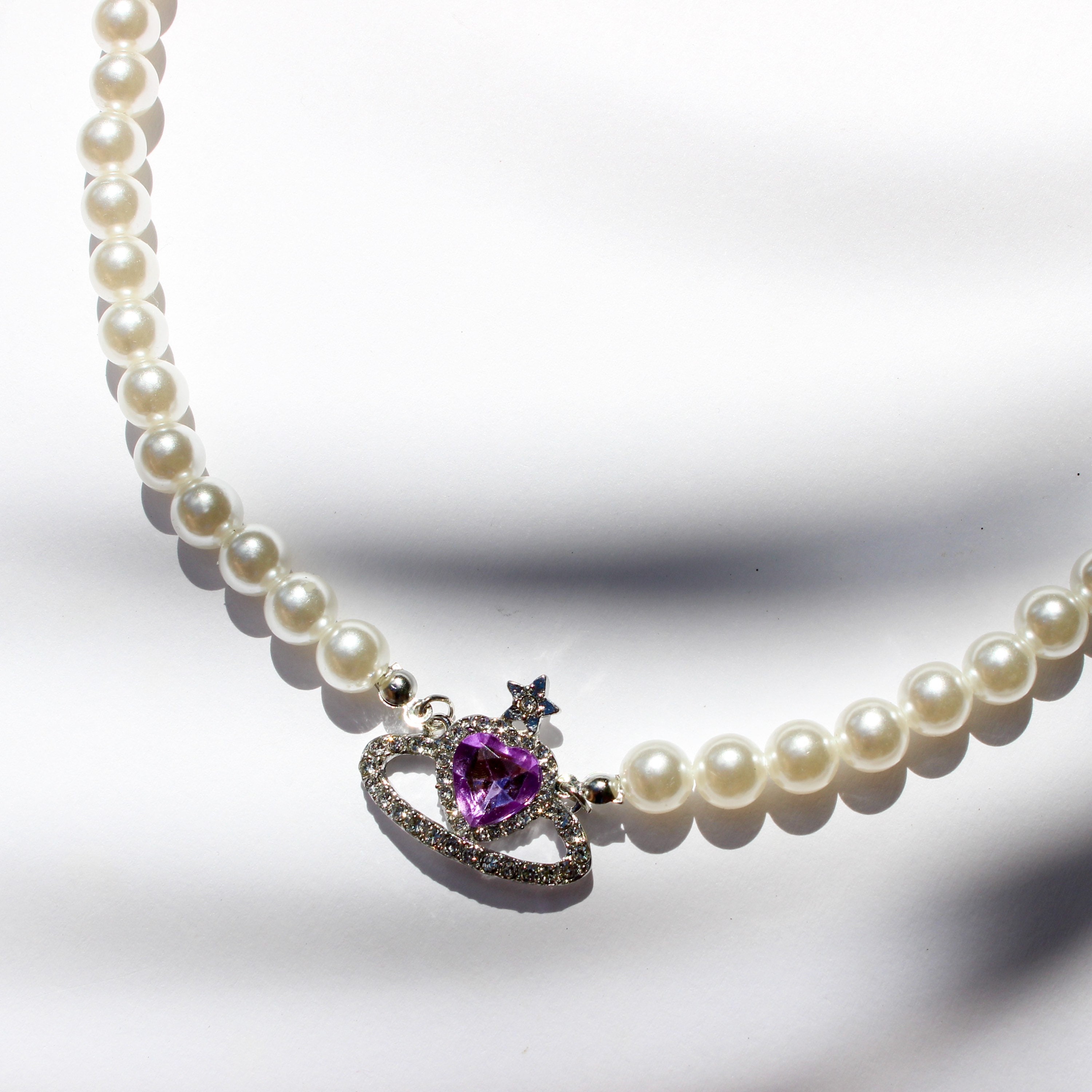 Vivienne Westwood Pearl Necklace Saturn 