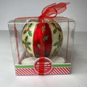 Vintage Pier 1 Imports Christmas Theelichtjes Cadeauset Kandelaar Theelichtjes