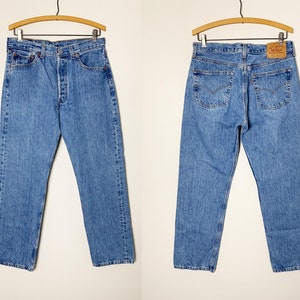 Vintage 90s Levi&#39;s 501 Jeans Made In USA