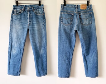 Vintage Levi's 501 Denim Jeans Made In USA