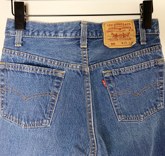 Vintage 80s Levi's 501 jeans made in USA - image 8