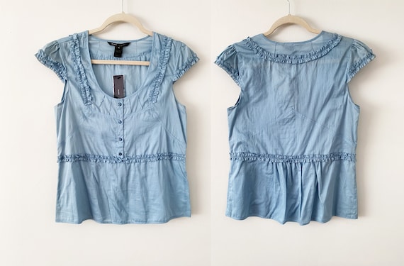 Hanging Around Ruffled Top Hanging Around Ruffled Top