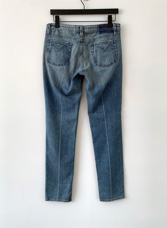 Vintage 90s Marc By Marc Jacobs Denim Jeans With … - image 6