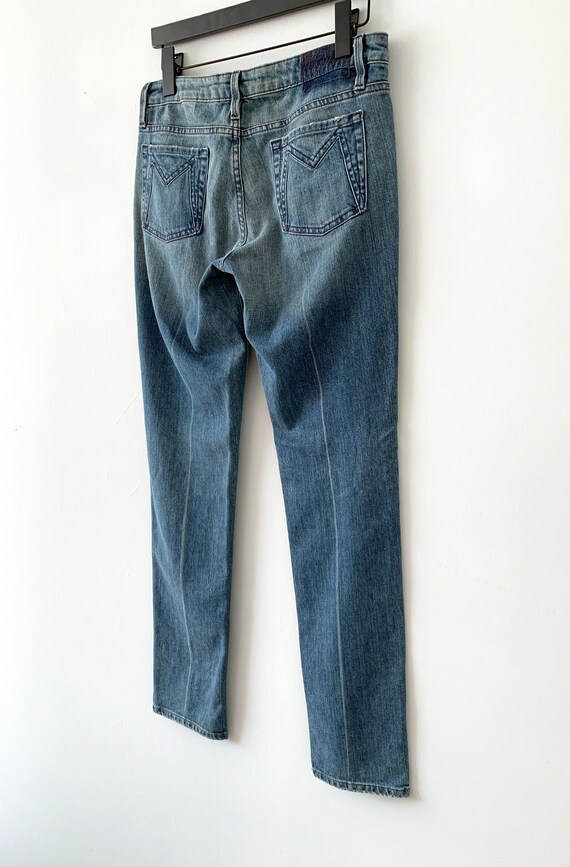 Vintage 90s Marc By Marc Jacobs Denim Jeans With … - image 9