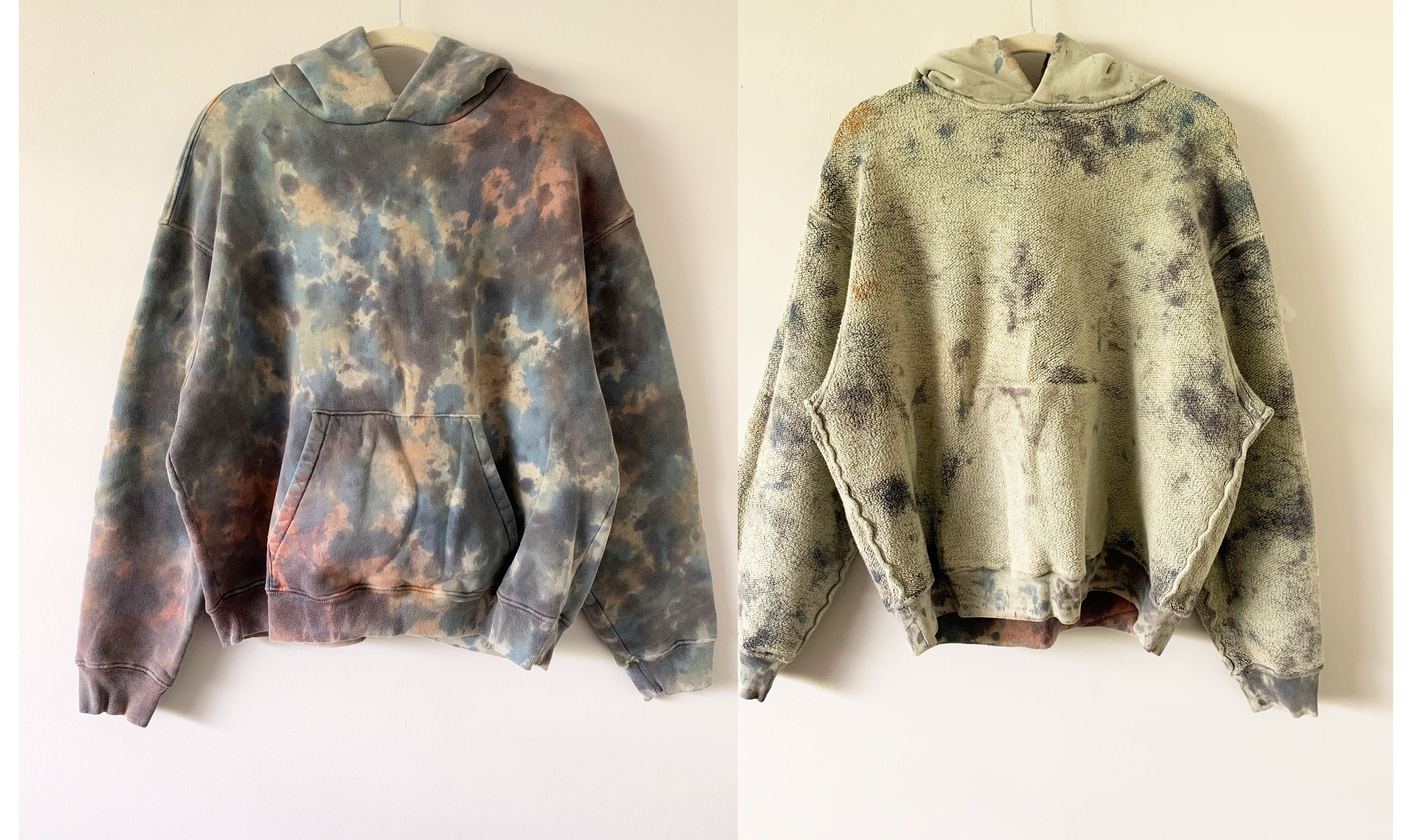 One of A Kind Enzyme Wash and Spray Heavy Weight Oversized Fit 
