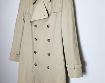 Vintage 80s/90s Christian Dior Beige Belted Fully Detachable