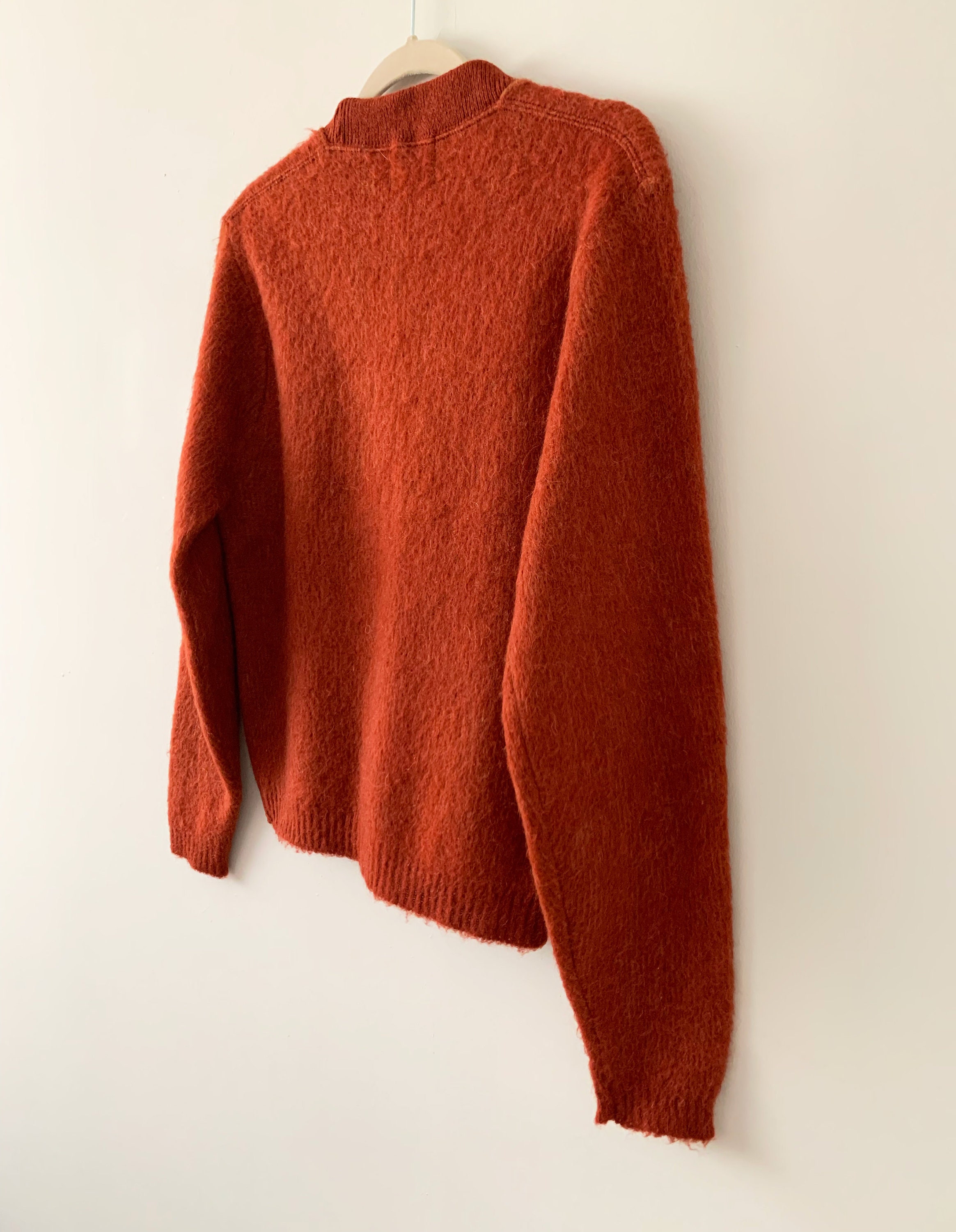 Vintage 60s Brent Mohair Wool Blend Crew Neck Argyle Sweater - Etsy