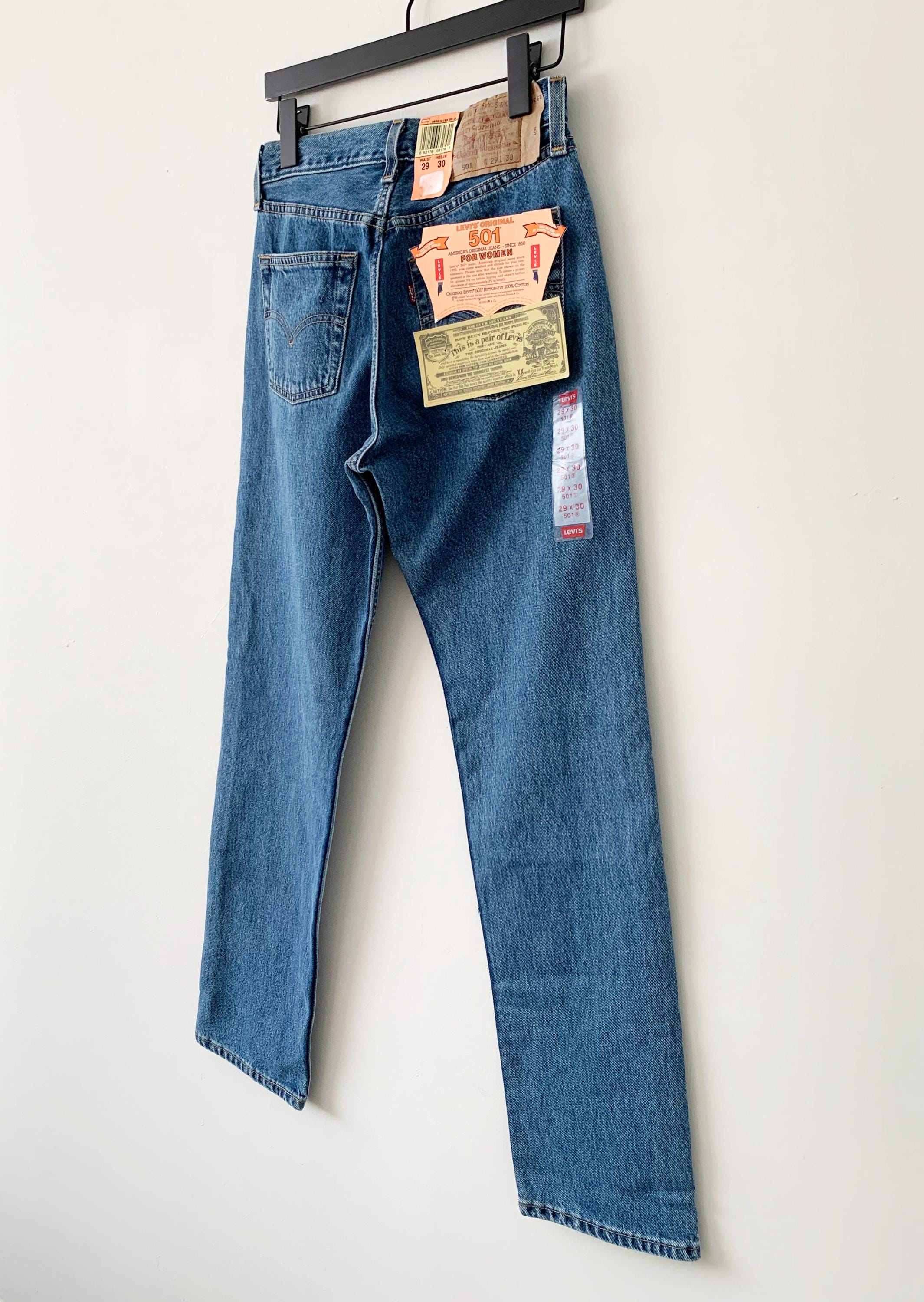 Vintage Deadstock Levi's 501 Jeans With Tags Made in USA - Etsy Vintage Deadstock Levi's 501 Jeans With Tags Made in USA - Etsy
