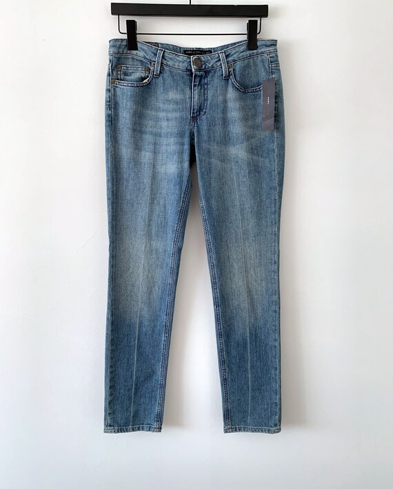 Vintage 90s Marc By Marc Jacobs Denim Jeans With … - image 2