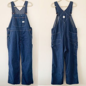 Vintage Big Mac Overalls Square Bak Dead Stock Made in USA