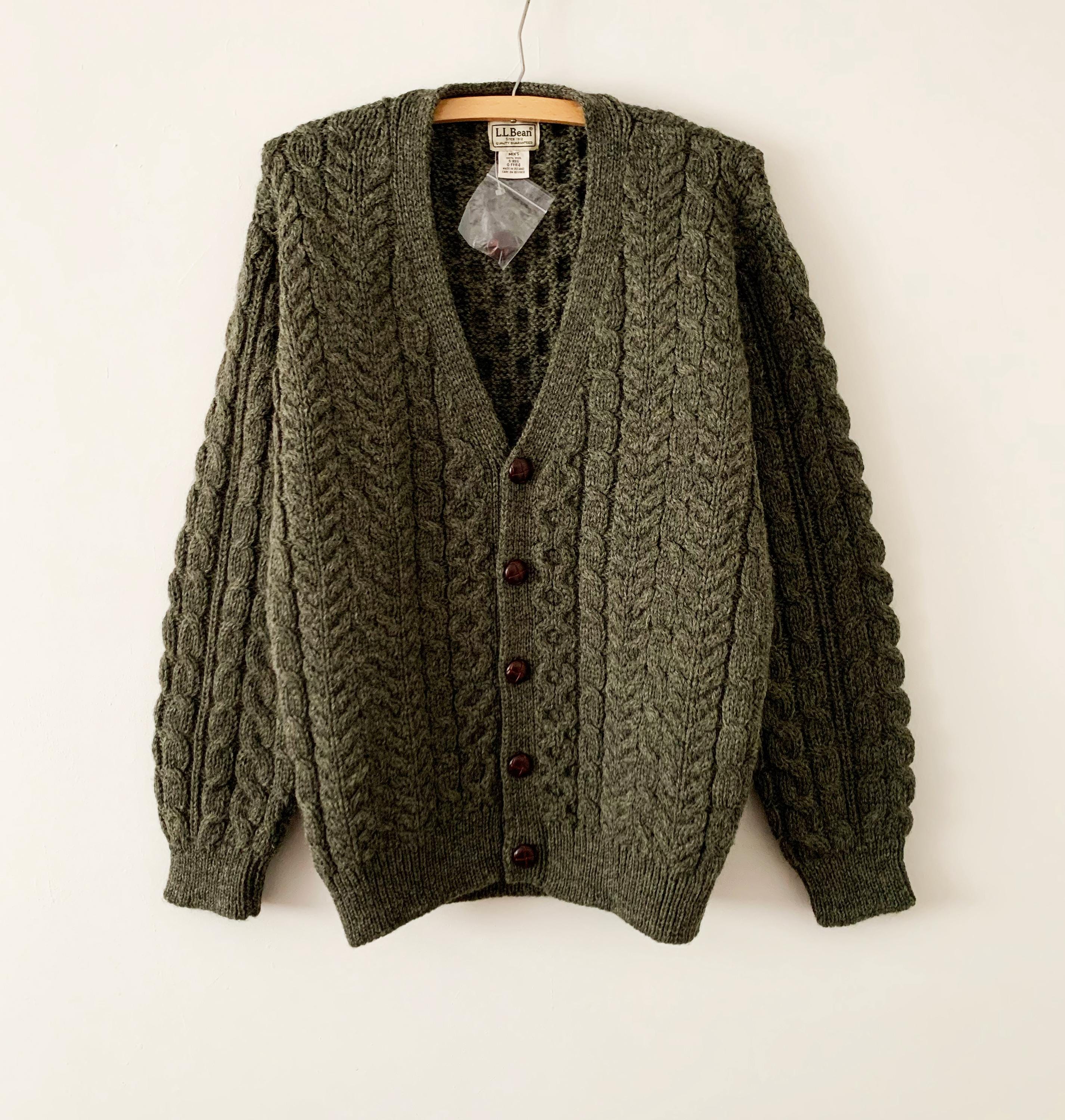 Ll bean handknit sweater - Etsy 日本