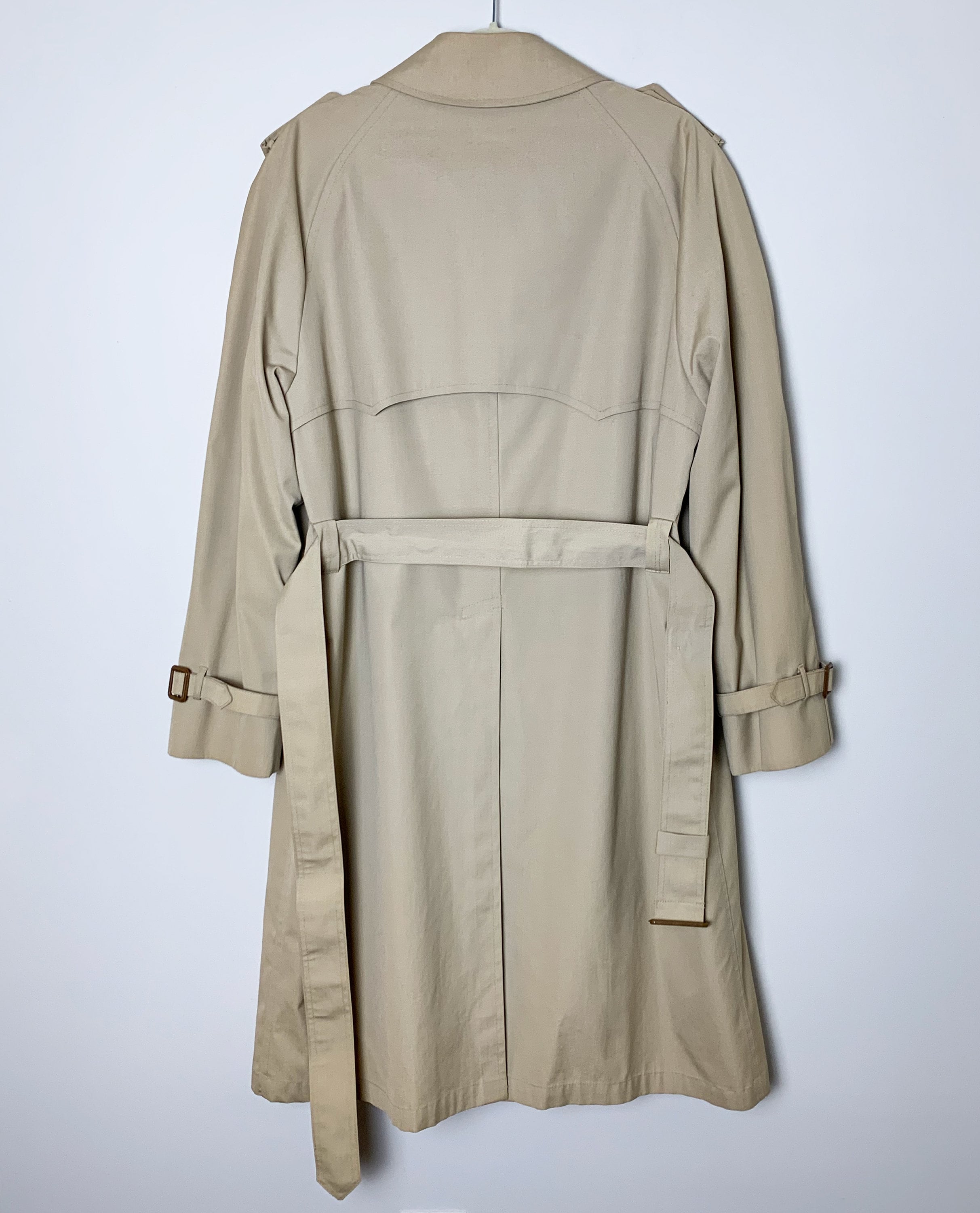 [美品] 80s Christian Dior trench coat Vintage 80s/90s Christian Dior Beige Belted Fully Detachable