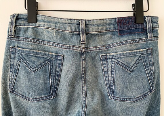 Vintage 90s Marc By Marc Jacobs Denim Jeans With … - image 7