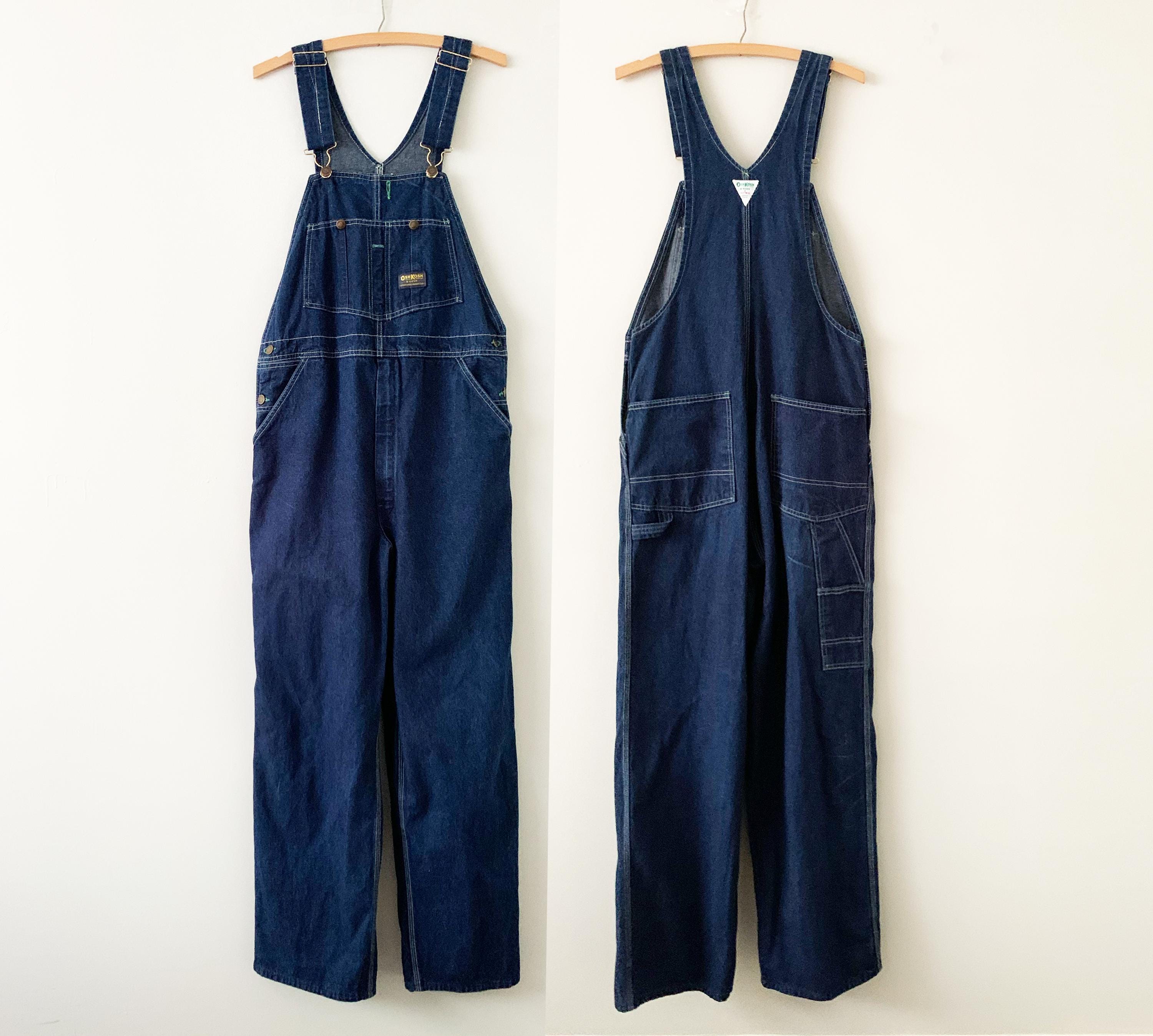 80s Oshkosh Overalls - Etsy
