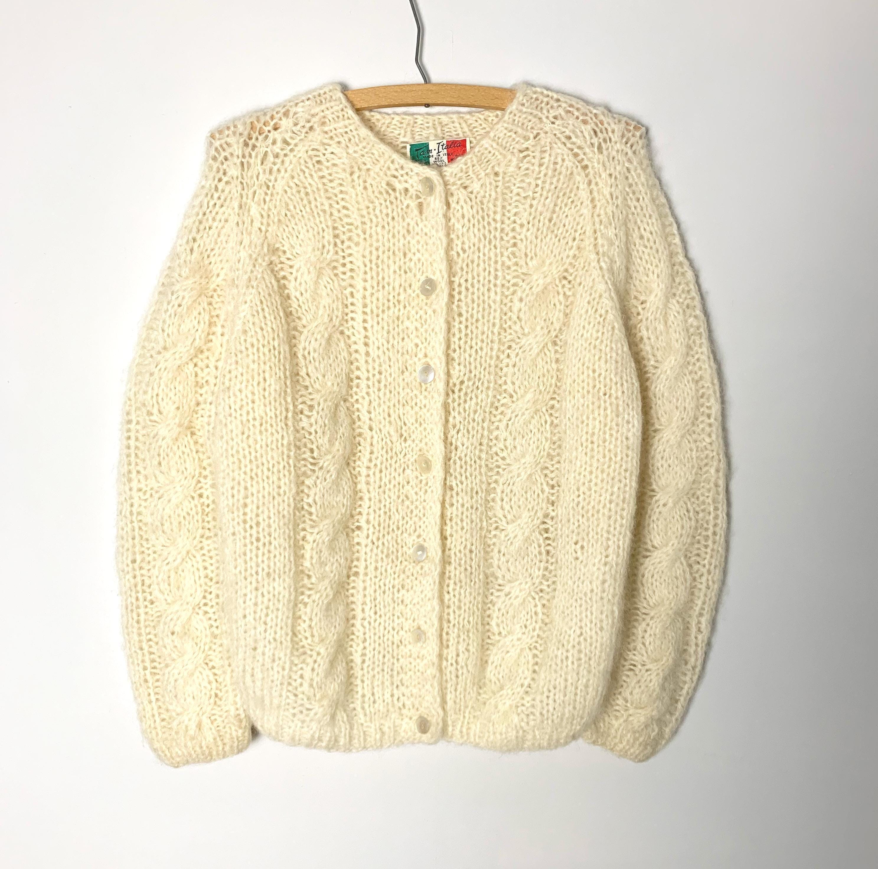 1960s Mohair Cardigan - Etsy