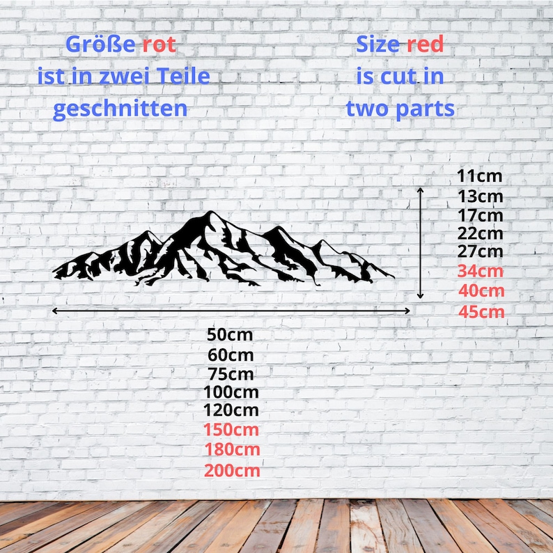 Décoration murale montagnes, image 3D des Alpes en bois pour la chambre, Décoration murale artistique pour le salon, Cadeau pour les amoureux de la montagne image 3