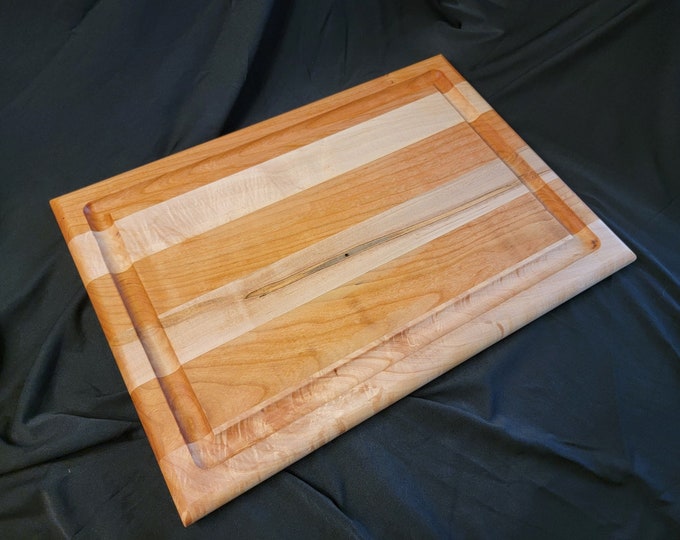 Cherry and Maple Cutting Board