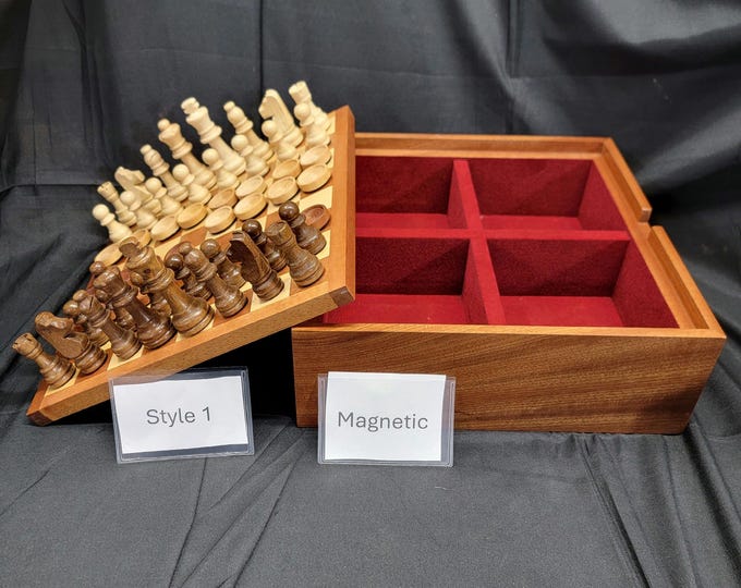 Chess Set with Storage Box