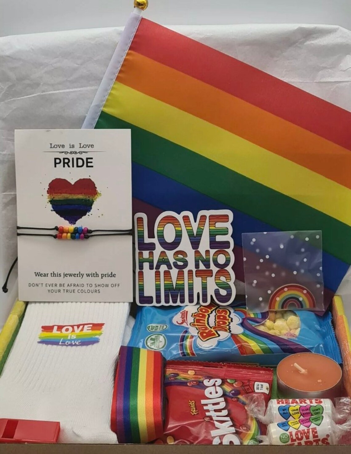 Be Proud Gay Pride LGBT gift box Etsy
