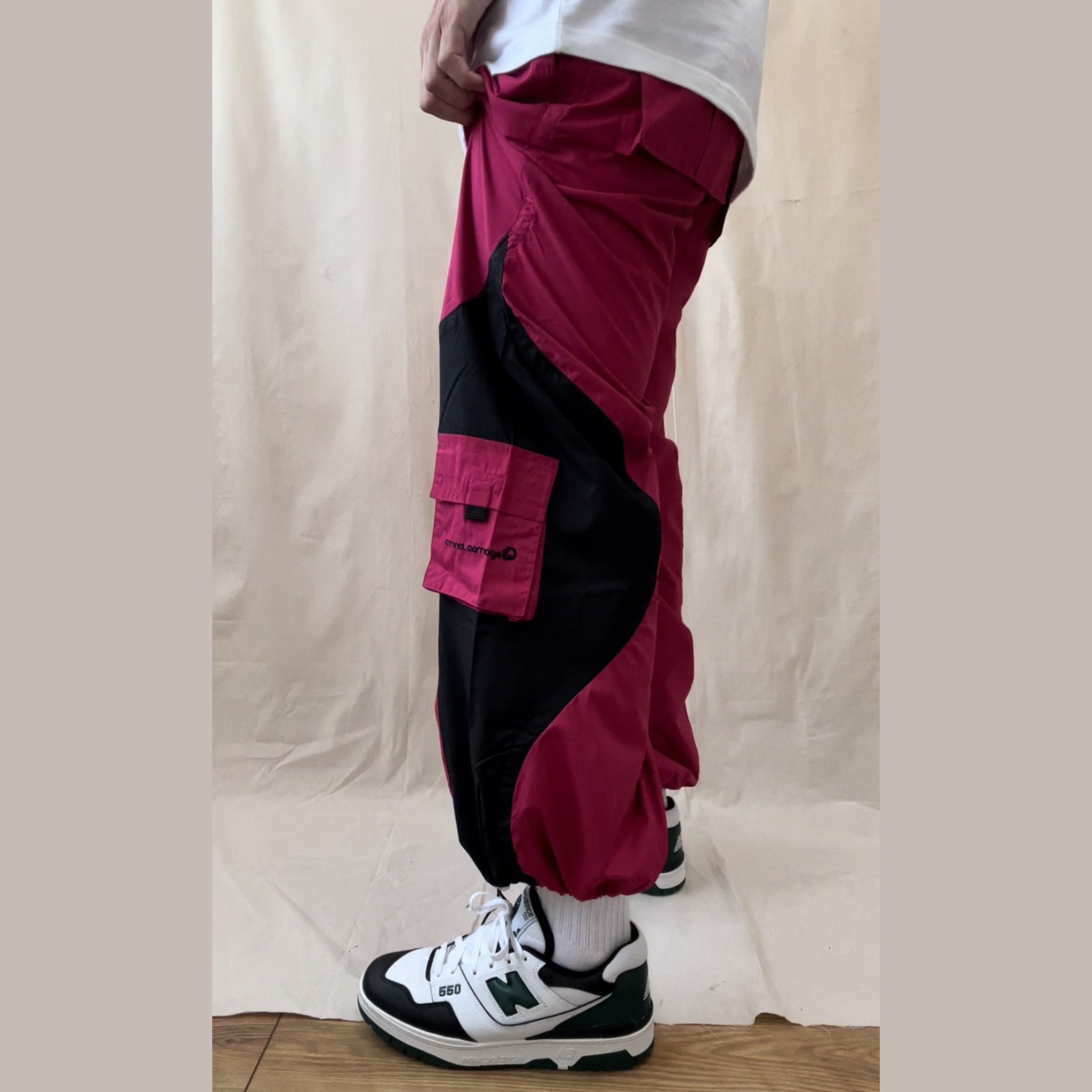 Vintage Criminal Damage Baggy Cargo Pants Brand New Without