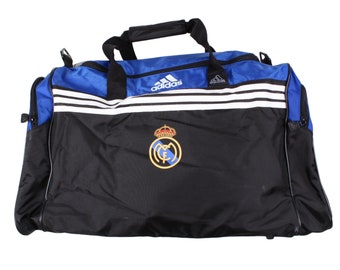 Vintage Adidas Real Madrid FC Hold-all Bag Deadstock - Brand New With Tags RARE