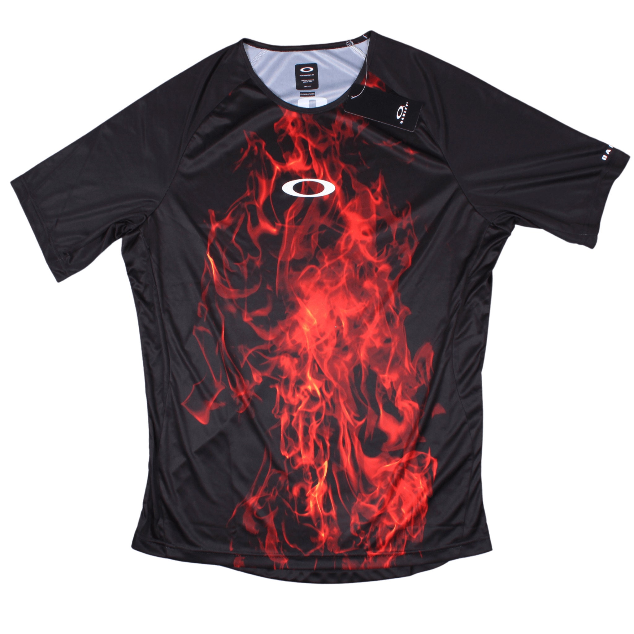 Oakley Pite Software Flame Tシャツ XL Mens Oakley Flame T Shirt Brand New With Tags Size XXL - Etsy